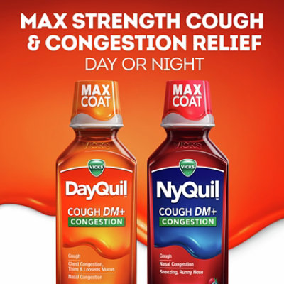 Vicks Nyquil Cough & Congestion Berry - 12 FZ - Image 7