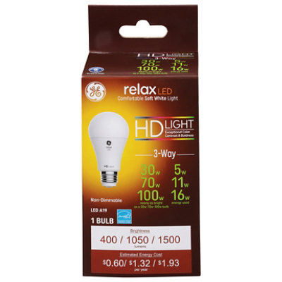 Ge Led Relax 3way 30/70/100w Eqv 1ct - EA - Image 3