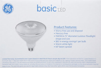 Ge Led Basic Par38 90w Eqv 2ct - 2 CT - Image 4