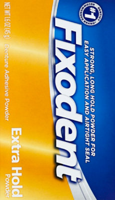 Fixodent Extra Hold Denture Adhesive - 1.6 Oz - Image 5