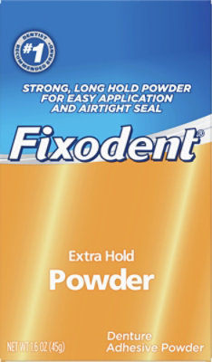 Fixodent Extra Hold Denture Adhesive - 1.6 Oz - Image 2