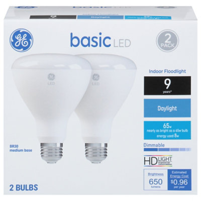 Ge Led Basic R30 65w Eq Daylight 2ct - 2 CT - Image 3