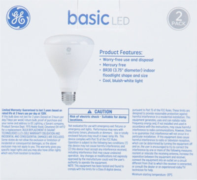 Ge Led Basic R30 65w Eq Daylight 2ct - 2 CT - Image 4