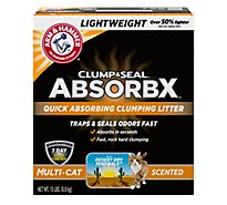 A&h Clumping Multicat Litter Absorbx - 15 LB