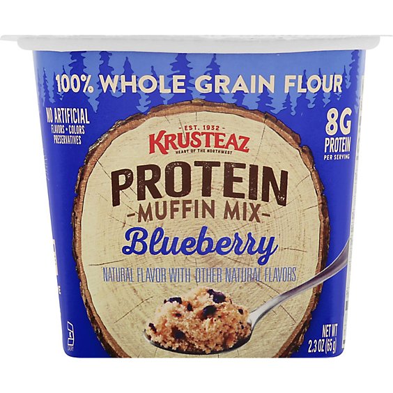 Krusteaz Protein Blueberry Muffin Cup - 2.3 OZ