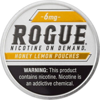 Rogue Nicotine Pouch Honey Lemon 6mg - 20 CT - Image 1