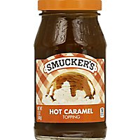 Smuckers Hot Caramel Dessert Topping - 12 OZ - Image 1