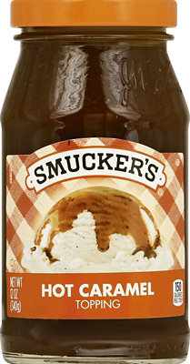 Smuckers Hot Caramel Dessert Topping - 12 OZ - Image 1