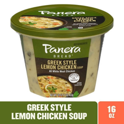 Panera Bread Gluten Free Greek Style Chicken Soup - 16 Oz - Image 2