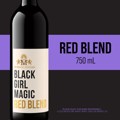 Black Girl Magic California Blend Red Wine - 750 Ml - Image 1