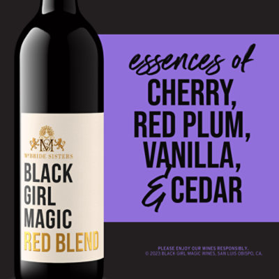 Black Girl Magic California Blend Red Wine - 750 Ml - Image 2