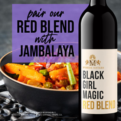 Black Girl Magic California Blend Red Wine - 750 Ml - Image 4