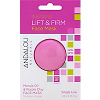 Andalou Naturals Clay Mask Instant Lift And Firm - .28 OZZ - Image 2