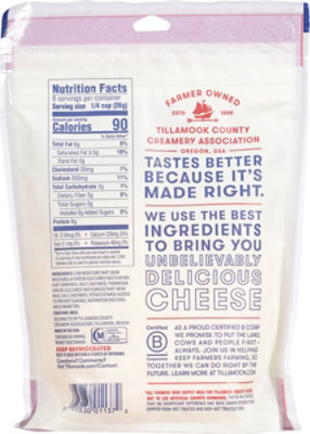 Tillamook Farmstyle Thick Cut Italian Cheese Blend Shredded Cheese - 8 Oz - Image 8