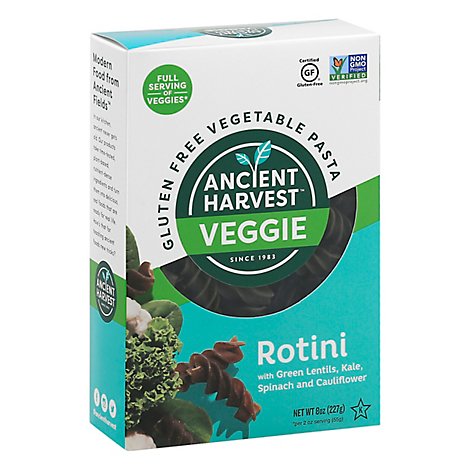 Ancient Harvest Pasta Veggie Rotini - 8 OZ