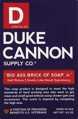 Duke Cannon Big Soap Naval Supremacy Jr - 4.5 OZ - Image 2
