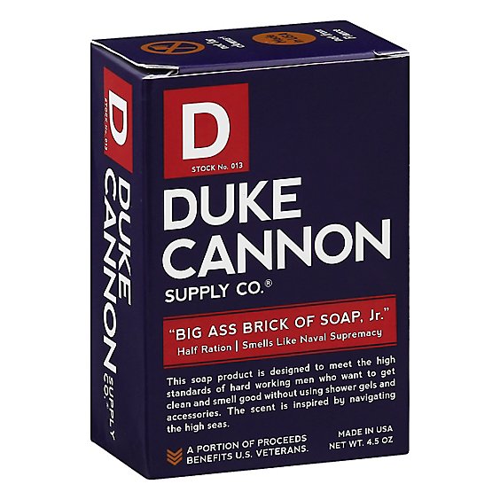 Duke Cannon Big Soap Naval Supremacy Jr - 4.5 OZ