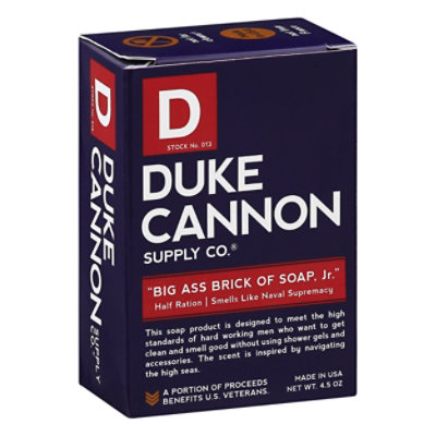 Duke Cannon Big Soap Naval Supremacy Jr - 4.5 OZ - Image 1