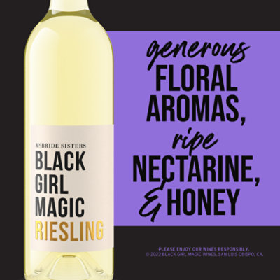 Black Girl Magic Riesling California Wine - 750 Ml - Image 2