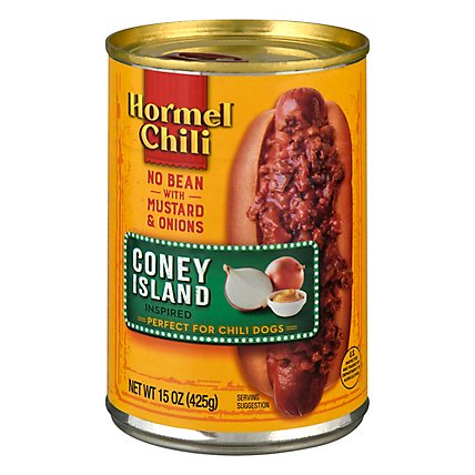 Hormel Coney Island Dog Chili - 15 OZ - Image 1