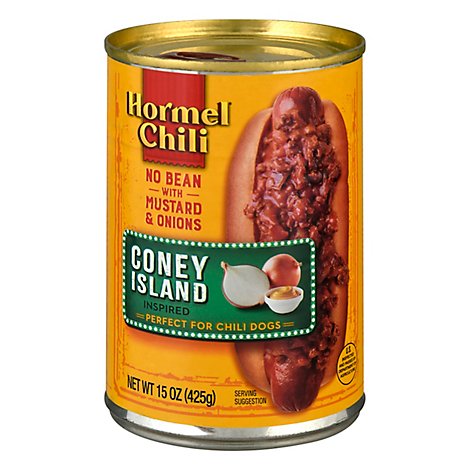 Hormel Coney Island Dog Chili - 15 OZ