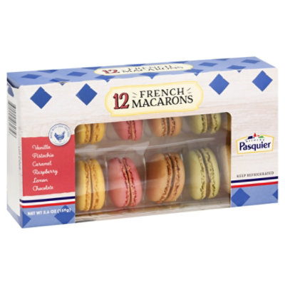 Brioche Pasquier Macarons 12 Count - 5.6 OZ - Image 1