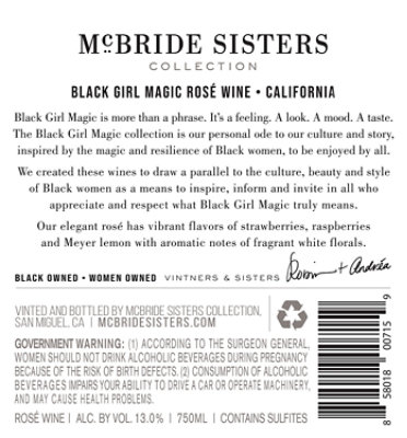 Black Girl Magic California Wine - 750 Ml - Image 6