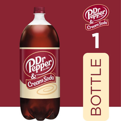 Dr. Pepper And Cream Soda Bottle - 2 Liter - Image 5