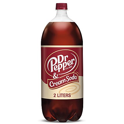 Dr. Pepper & Cream Soda - 2 Liter - Image 1