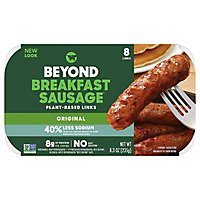 Beyond Meat Beyond Breakfast Sausage Plant Based Classic Breakfast Links - 8.3 Oz - Image 2