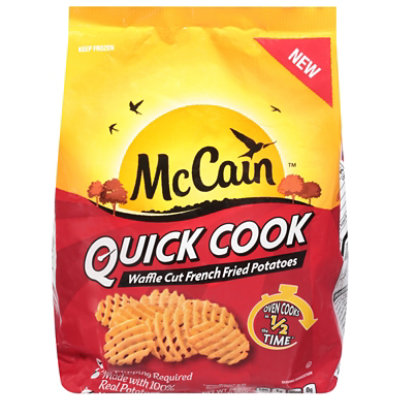 McCain French Fries, Seasoned Crinkle Cut, Potatoes