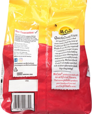 Mccain Quick Cook Waffle Cut Fries - 20 OZ - Image 4