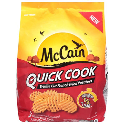 McCain Quick Cook Crinkle Cut French Fries, frozen potatoes, 20 oz