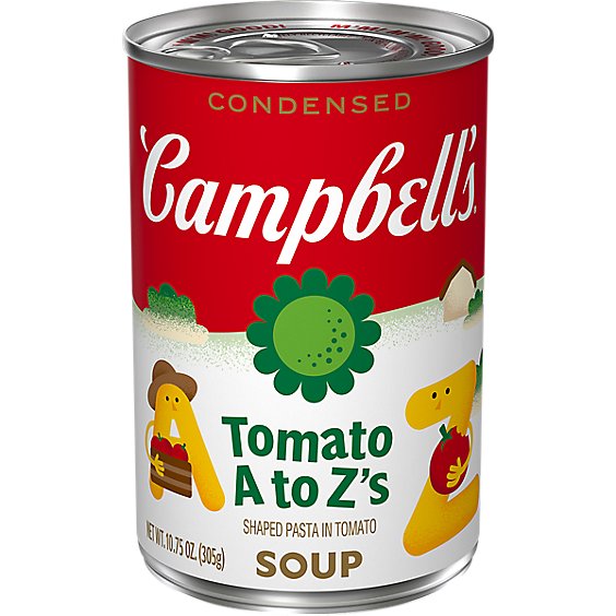 Campbells Condensed Soup Tomato Abc - 10.75 OZ