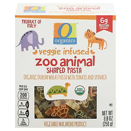 O Organics Pasta Veggie Zoo Animal - 8.8 OZ - Image 3