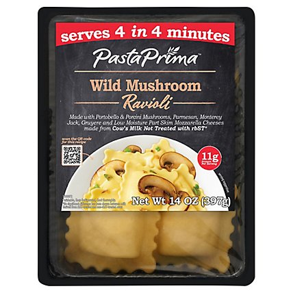 Pasta Prima Wild Mushroom Ravioli - 14 OZ - Image 1