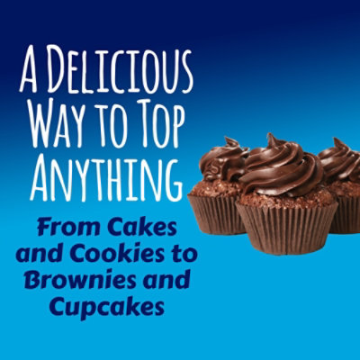 Pillsbury Zero Sugar Creamy Supreme Chocolate Fudge Flavored Premium Frosting - 15 Oz - Image 2