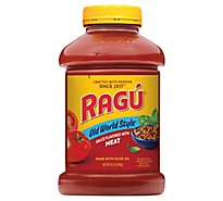 Ragu Old World Style Sauce Flavored with Meat - 66 Oz