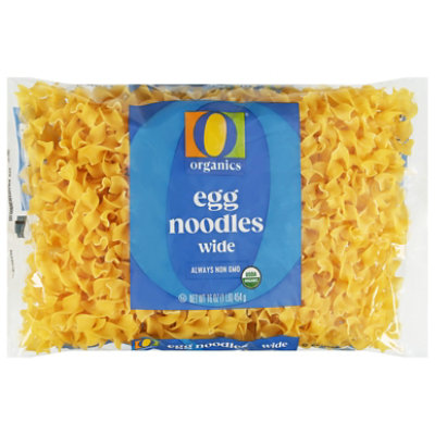 O Organics Noodles Egg Wide - 16 OZ