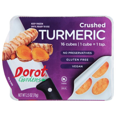  Dorot Crushed Turmeric Oval Cubes - 12.3OZ 