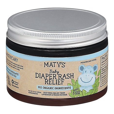Matys Organic Baby Diaper Rash Relief - 10 OZ