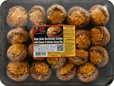 Mushrooms Baby Bella Bacon Stuffed - 22 OZ - Image 2