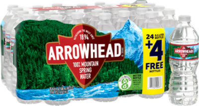  Arrowhead Spring Water - 28-16.9FZ 