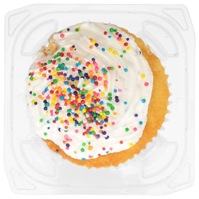 Kimberleys Jumbo Gourmet Vanilla Cupcake - 6 OZ - Image 1