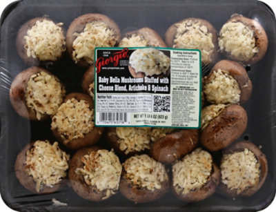 Mushrooms Baby Bella Spinach Stuffed - 22 OZ - Image 2