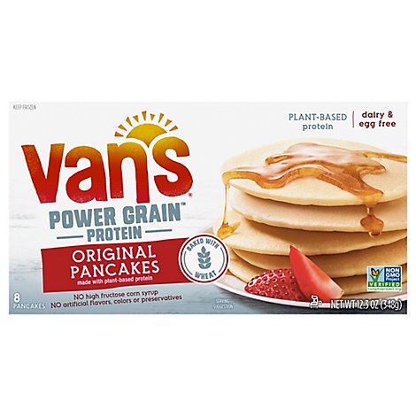 Vans Frozen Pancake Protein Original - 12.4 OZ