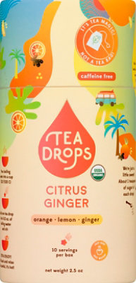 Tea Drops Tea Drops Ctrs Gngr Org - 2.5 OZ - Image 2