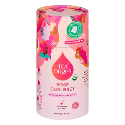 Tea Drops Tea Drops Rose Earl Grey - 3.2 OZ