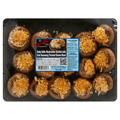 Mushrooms Baby Bella Crab Stuffed - 22 OZ - Image 1