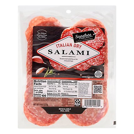 Signature SELECT Salami Italian Dry - EA - Image 3